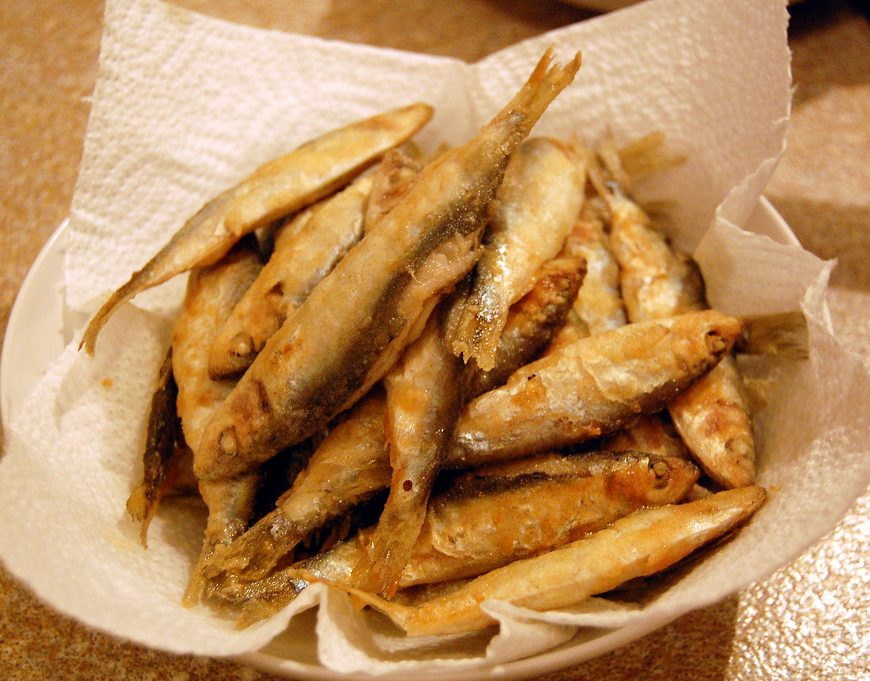 Fried Sprats (Sardines)