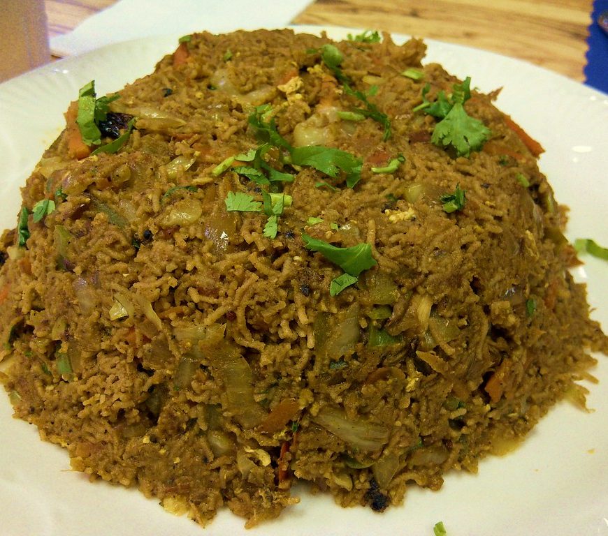 Mutton String Hoppers Kothu