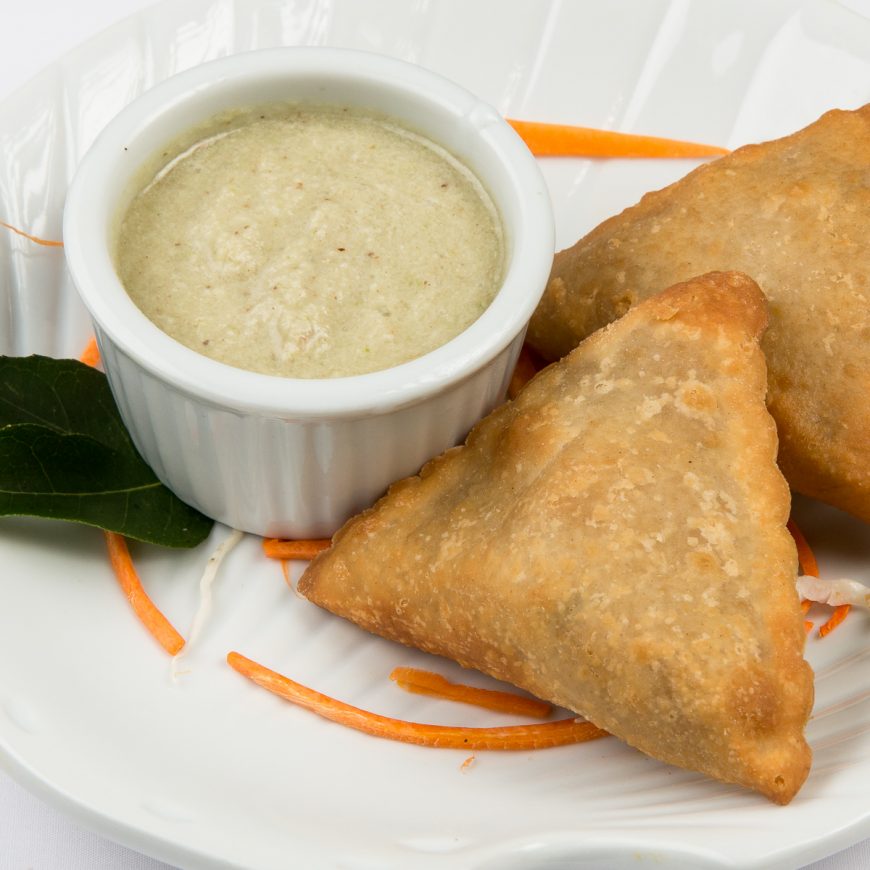 CHEESE & SPINACH SOMOSAS