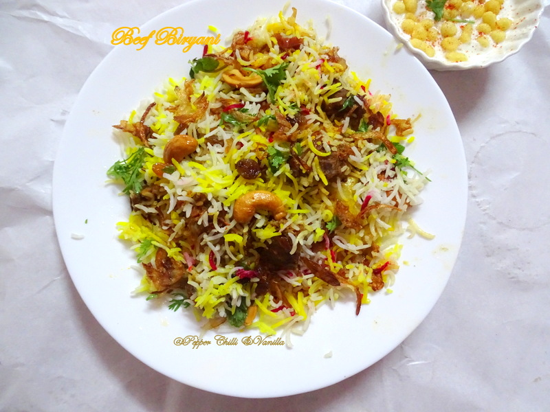 Beef Biryani
