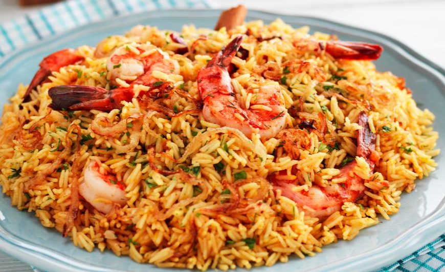 Shrimp Biryani